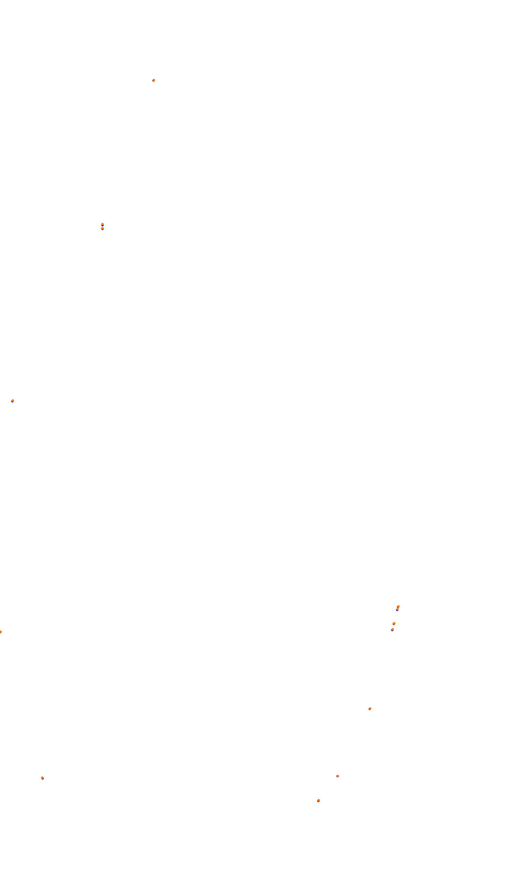 Michigan Speedway collisions