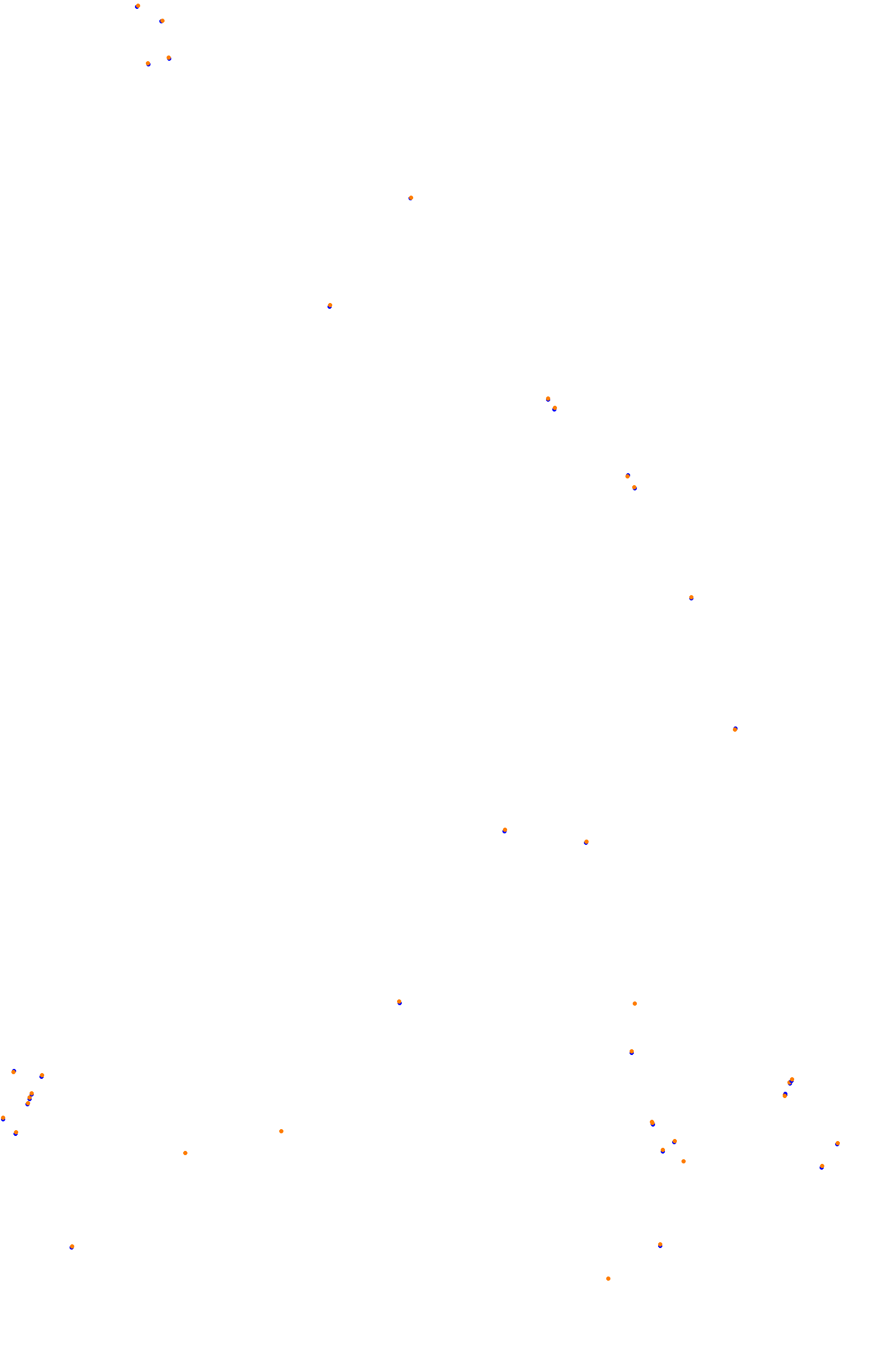 Spa OSRW collisions