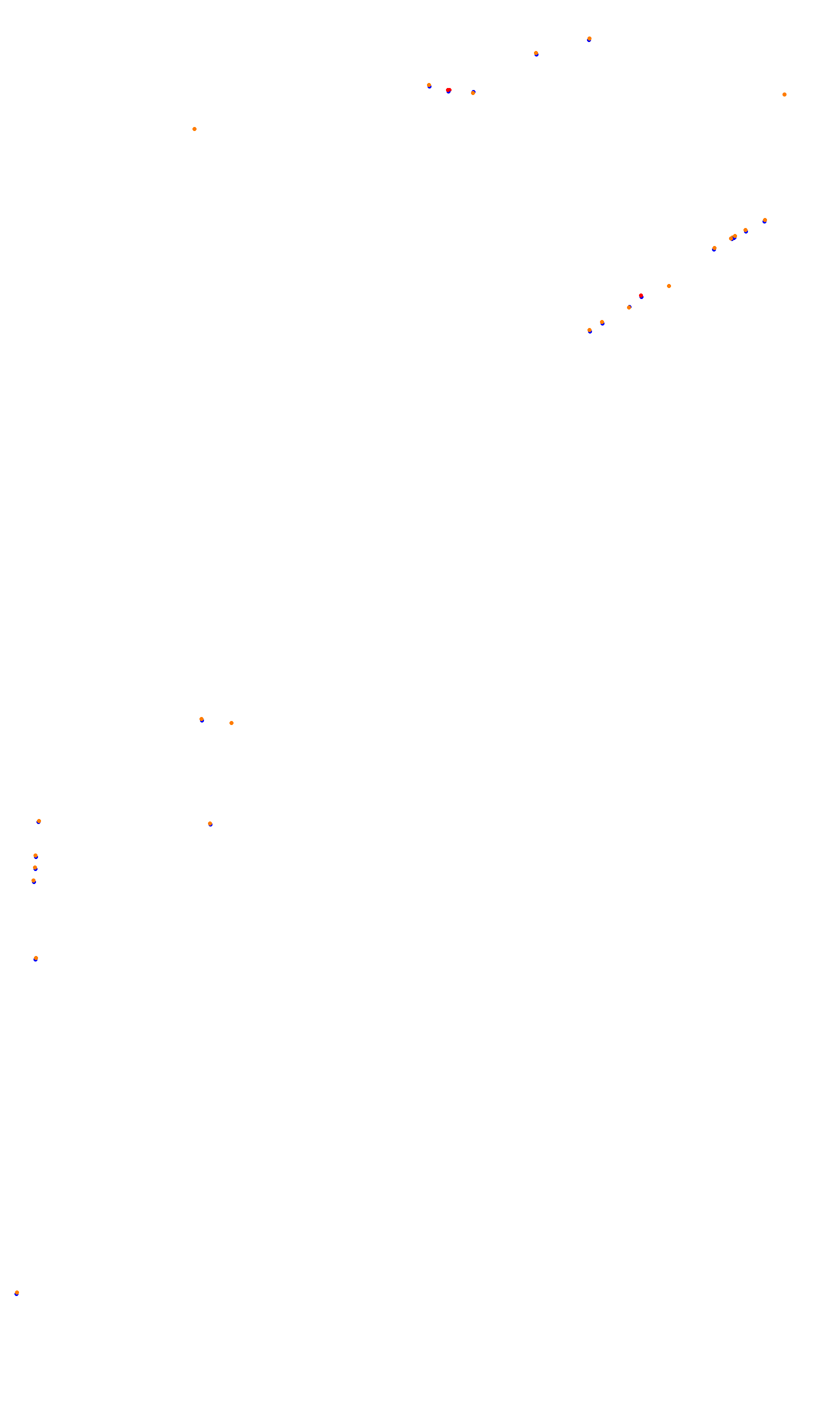 Monza OSRW collisions