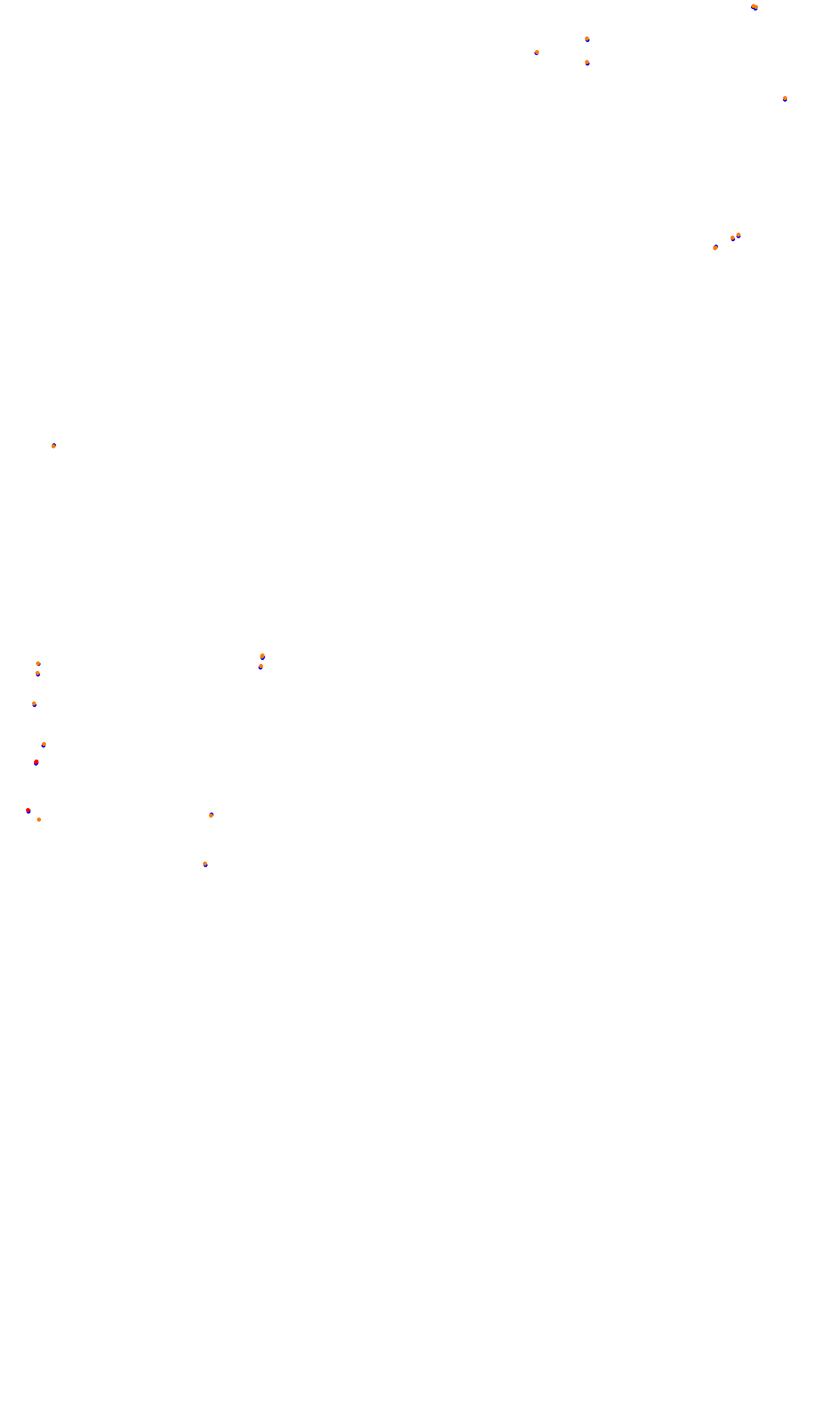 Monza OSRW collisions