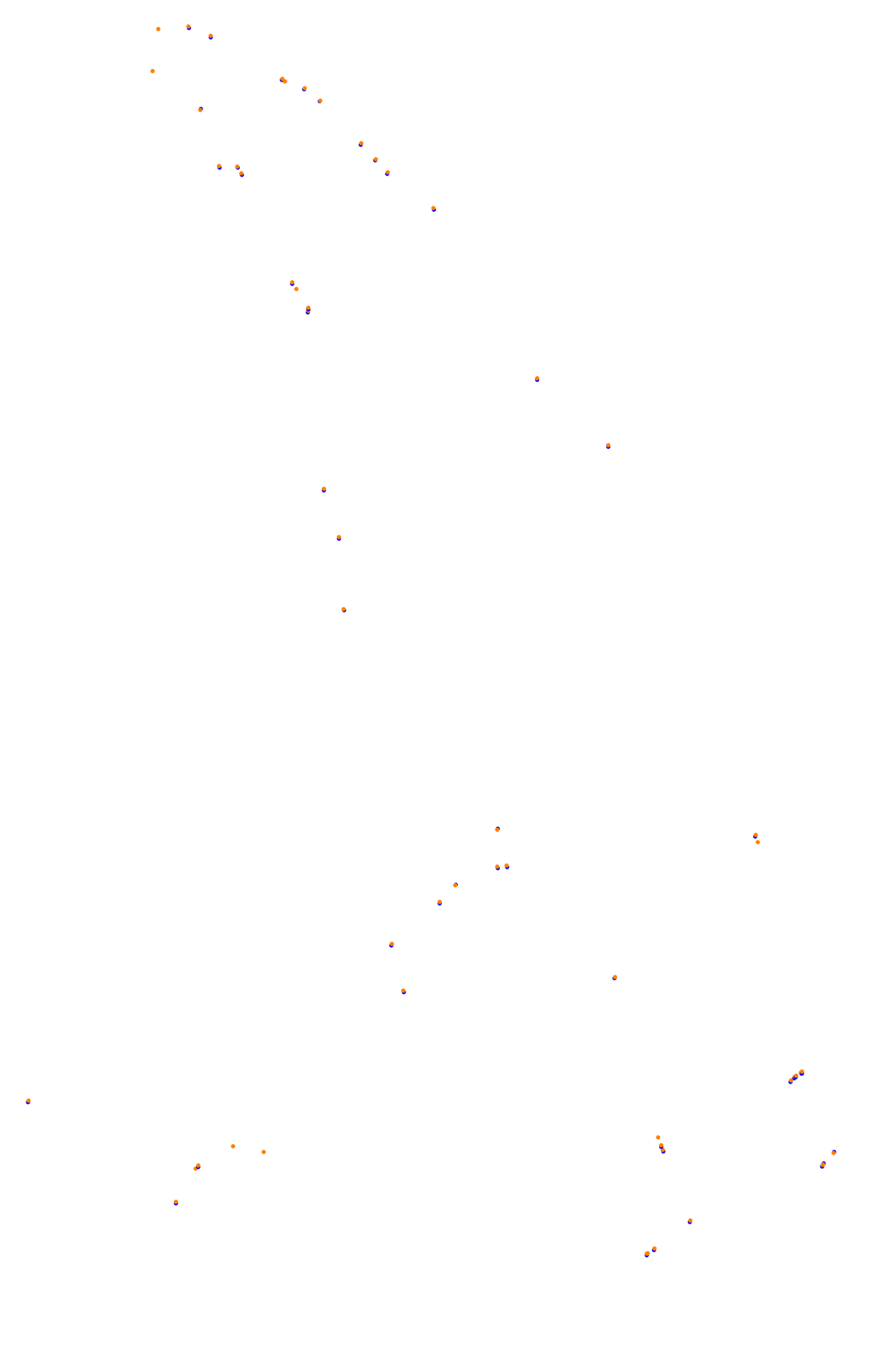 Spa OSRW collisions