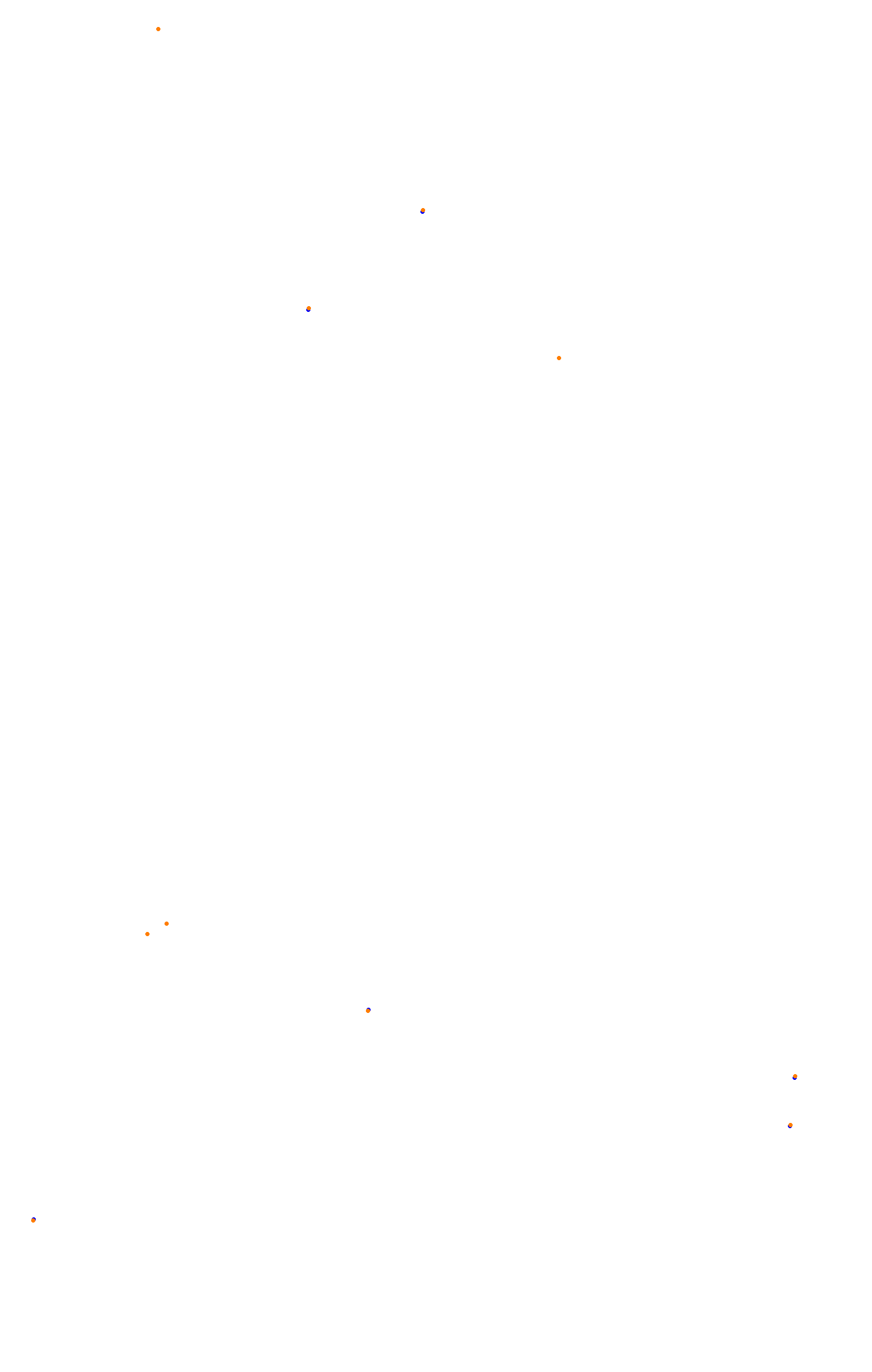 Spa OSRW collisions